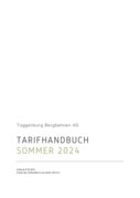Tarifhandbuch Sommer 2024